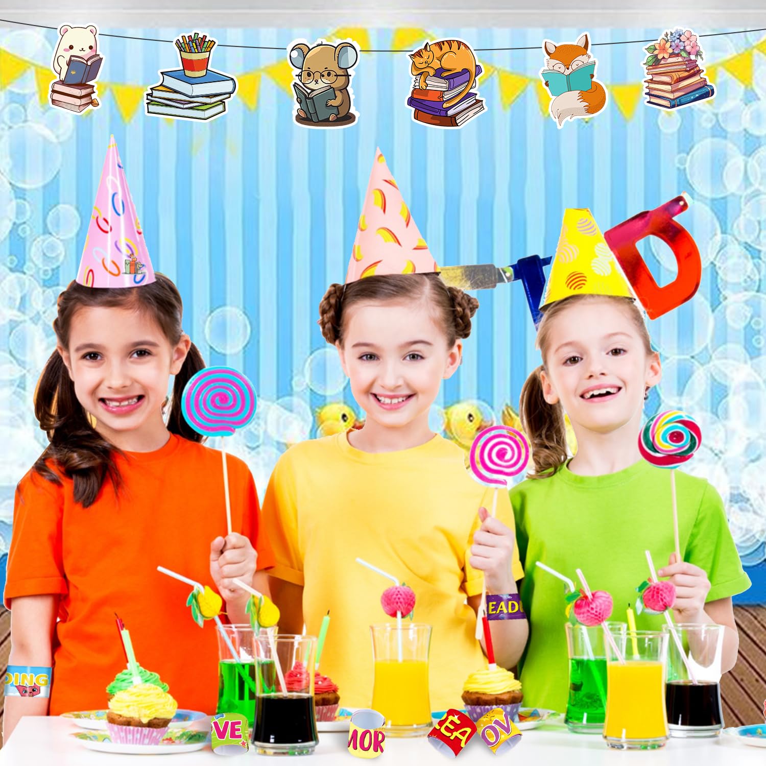 Book party decorations for kids