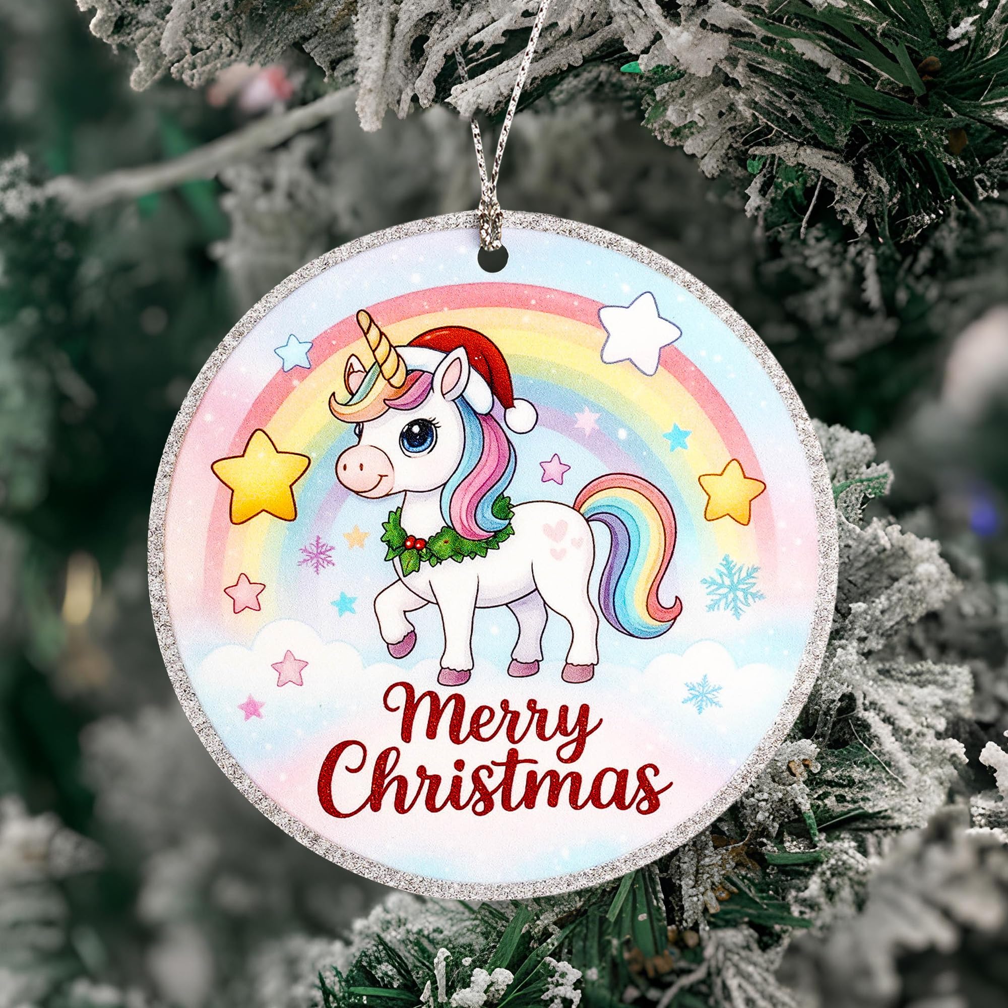 Gift-ready unicorn ornament packaging