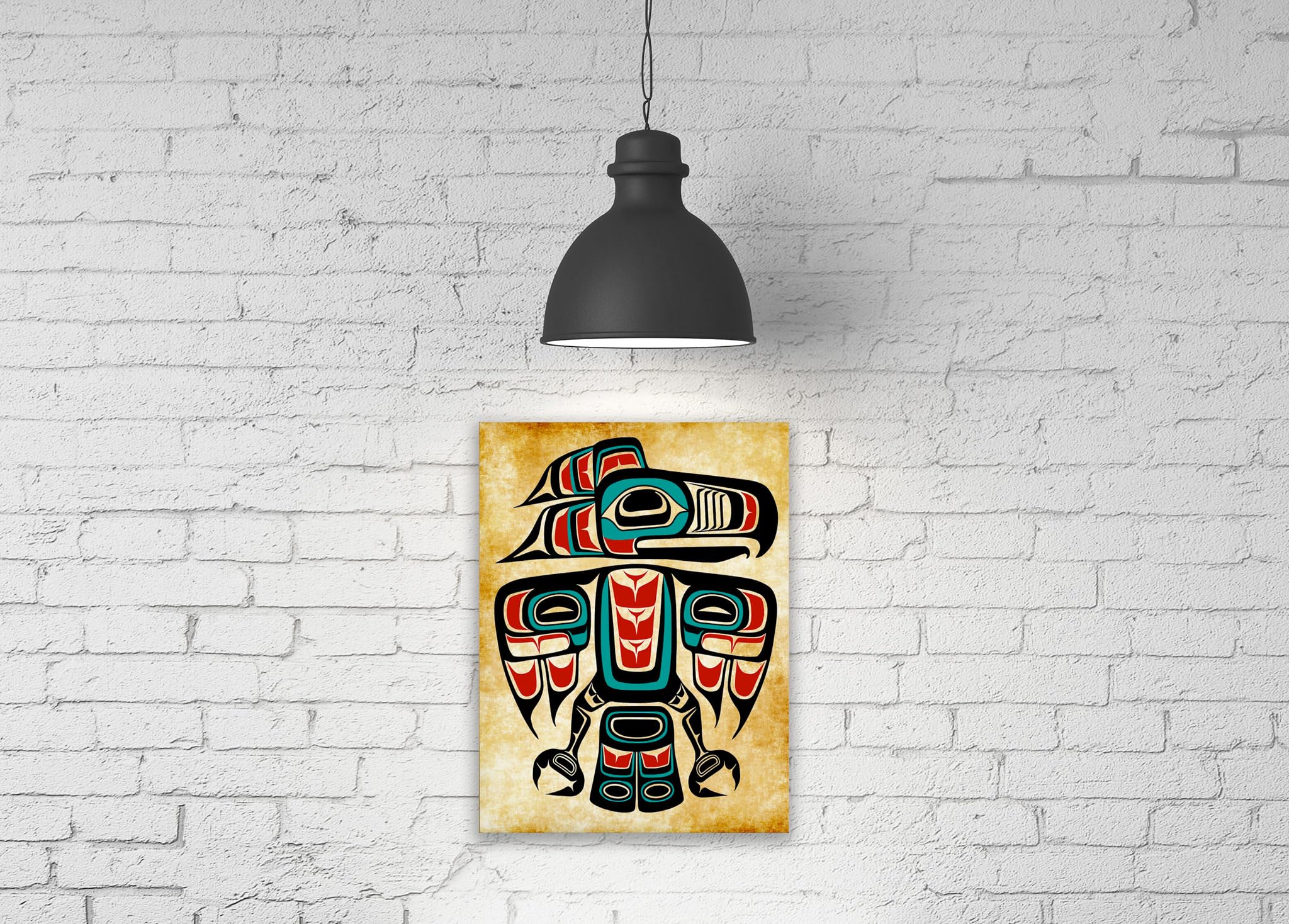 Pacific Northwest Coast Indigenous decor artwork
