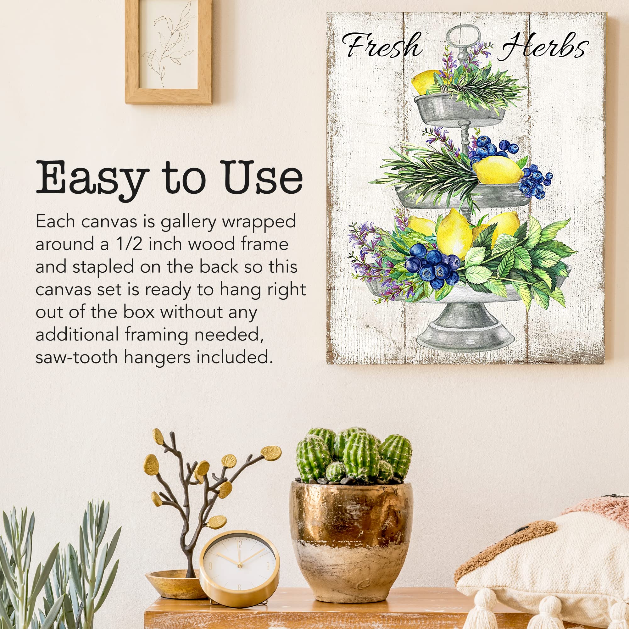 Ready to hang wall art 11x14 Twisted R Designs