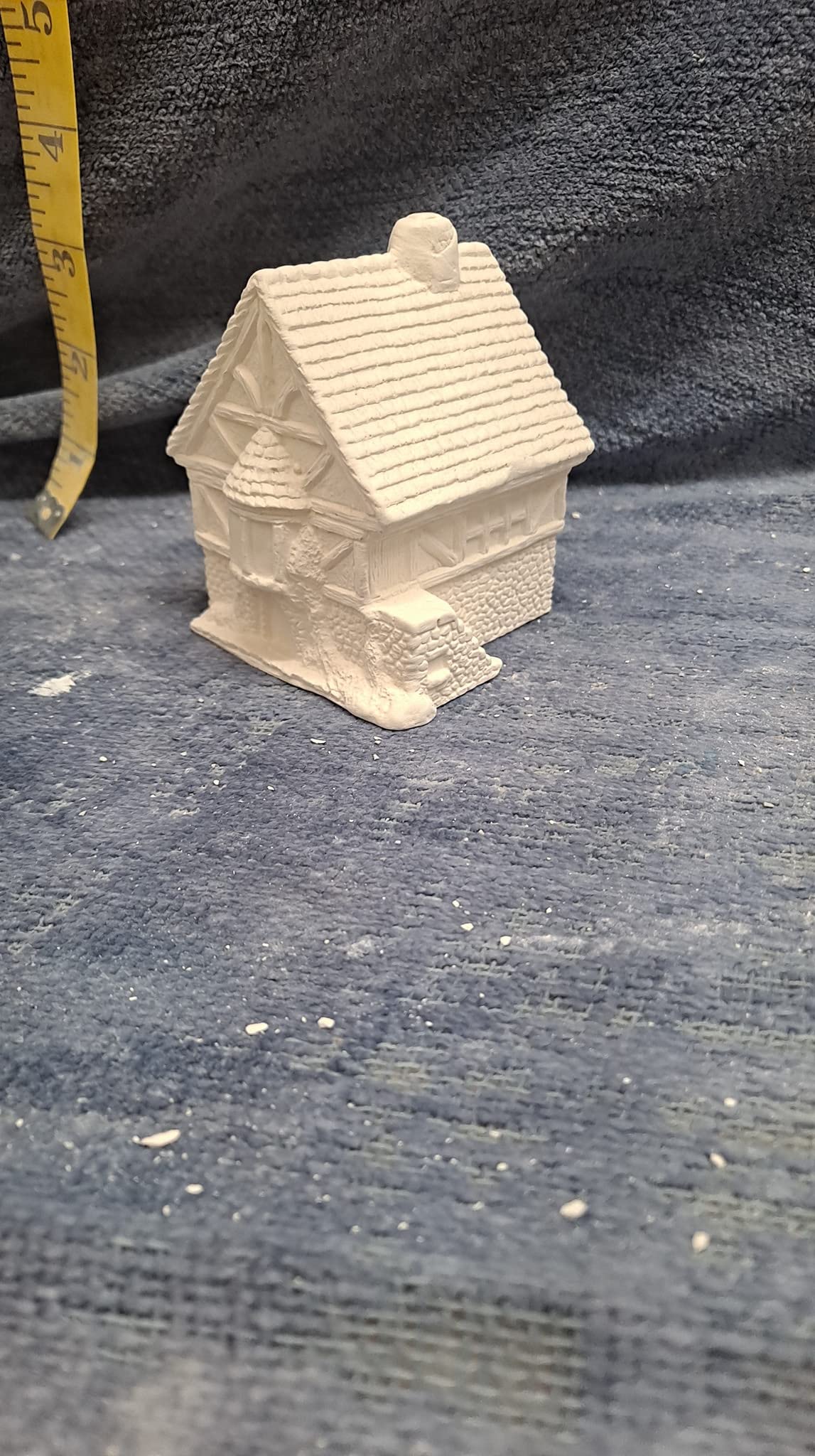 Ceramic bisque art blocks sized 3 to 5 inches for acrylics