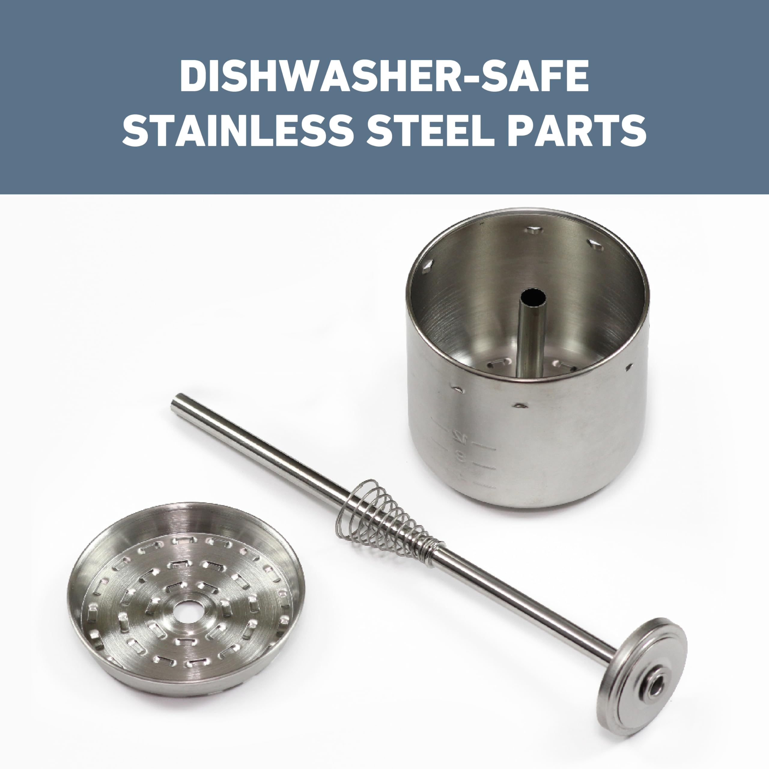 Top rack dishwasher safe cover stem and basket West Bend percolator