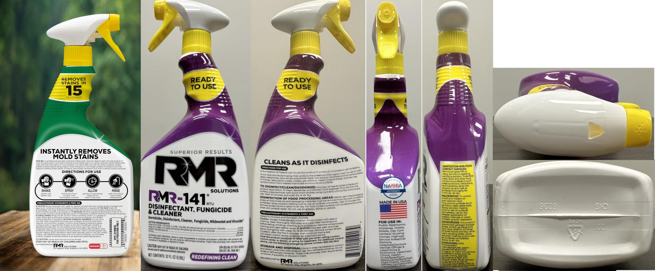 Ready-to-use mold remover kit by RMR Brands