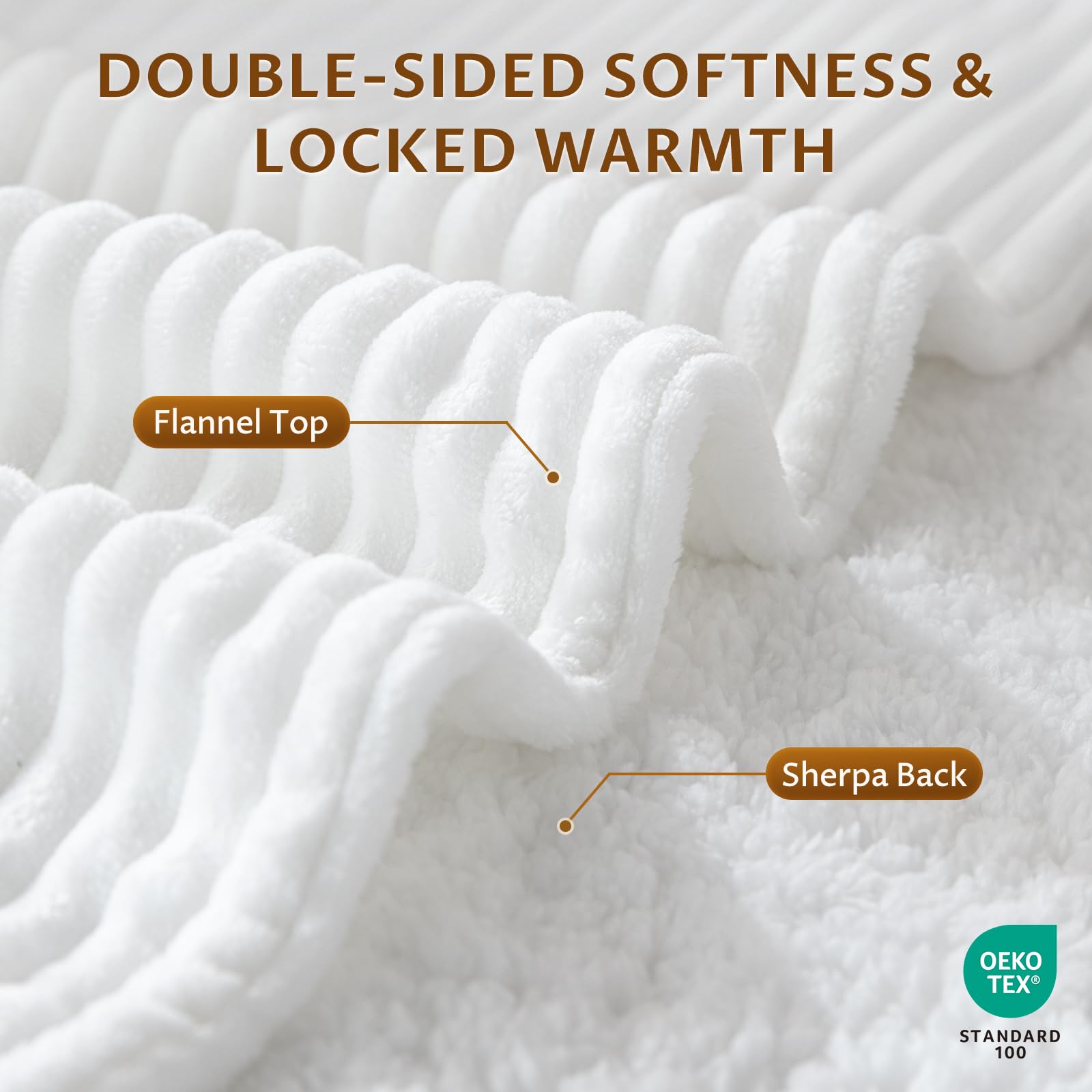 ETL and FCC certified Reaks heated throw blanket