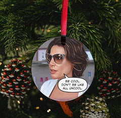 Real Housewives of New York Christmas Ornament size 2.75 inch