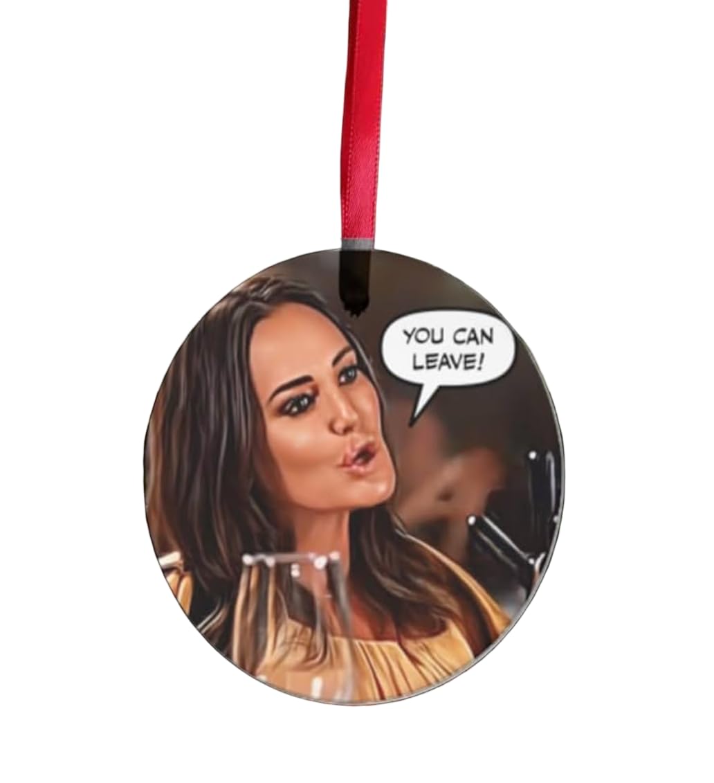 Real Housewives of Salt Lake City Christmas Ornament one sided image 2.75 inch