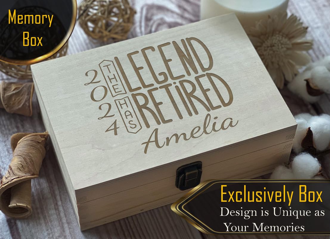 Real wood construction of keepsake box