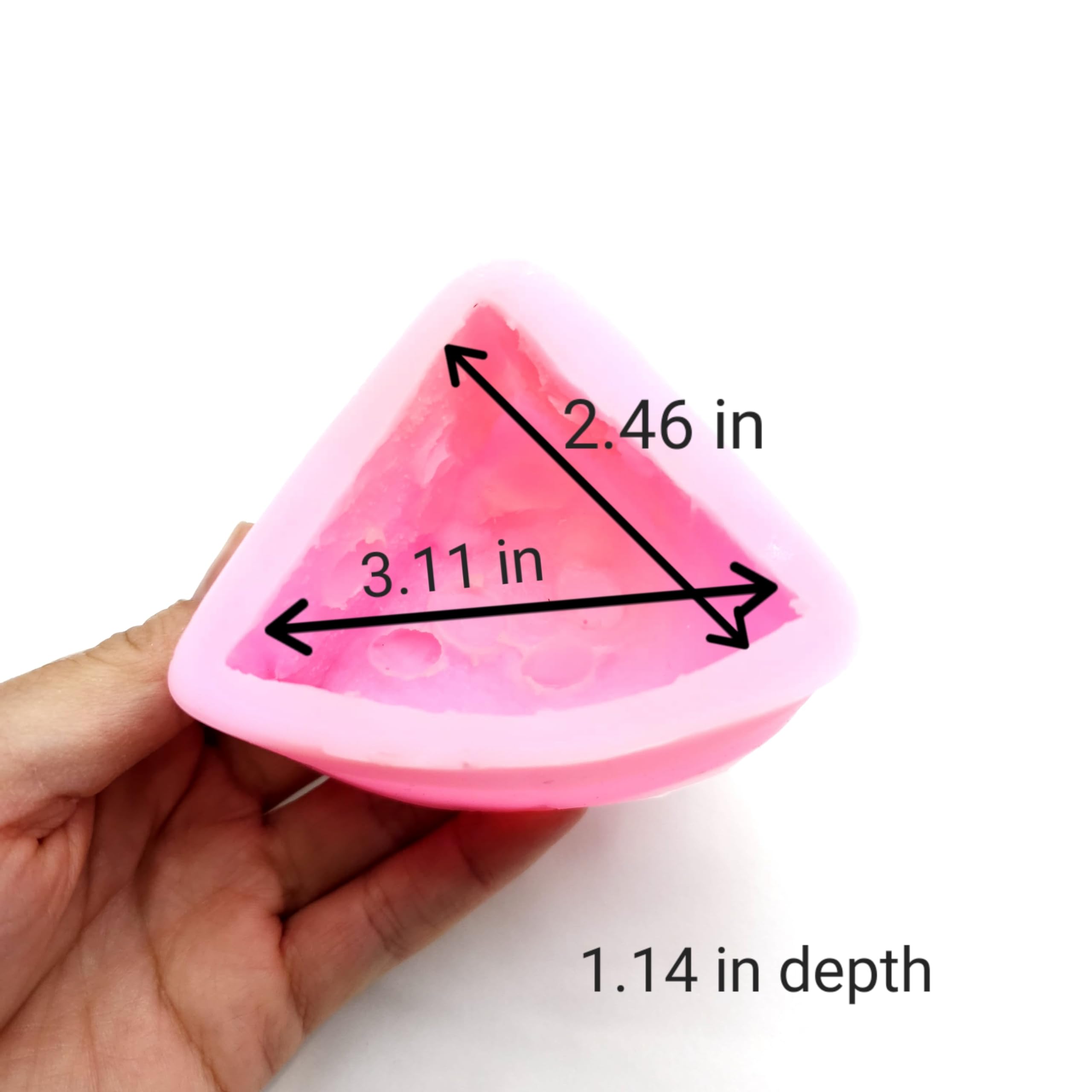 Realistic fruits slice mold NS019 for resin and candles