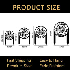 Realtor closing gift address sign silver color option