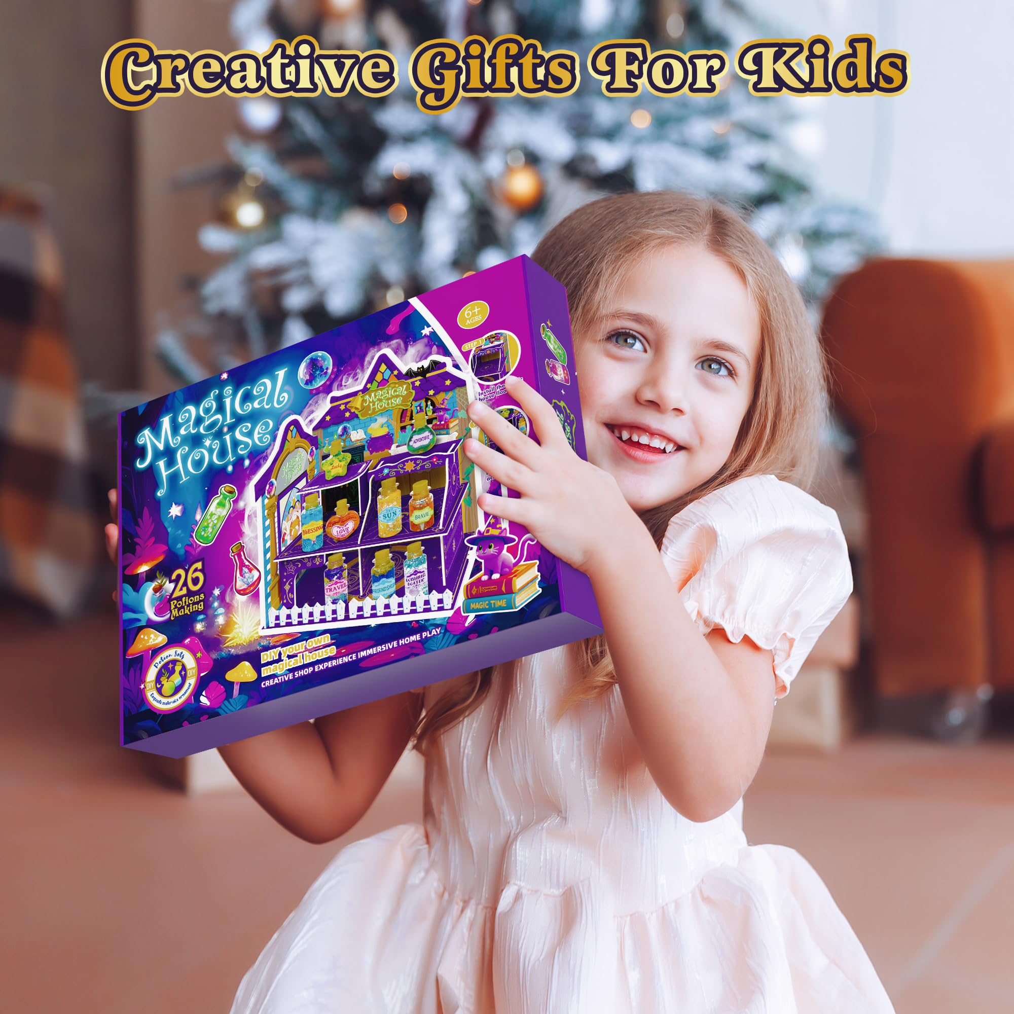 Creative play with potions kit suitable for ages 6-10