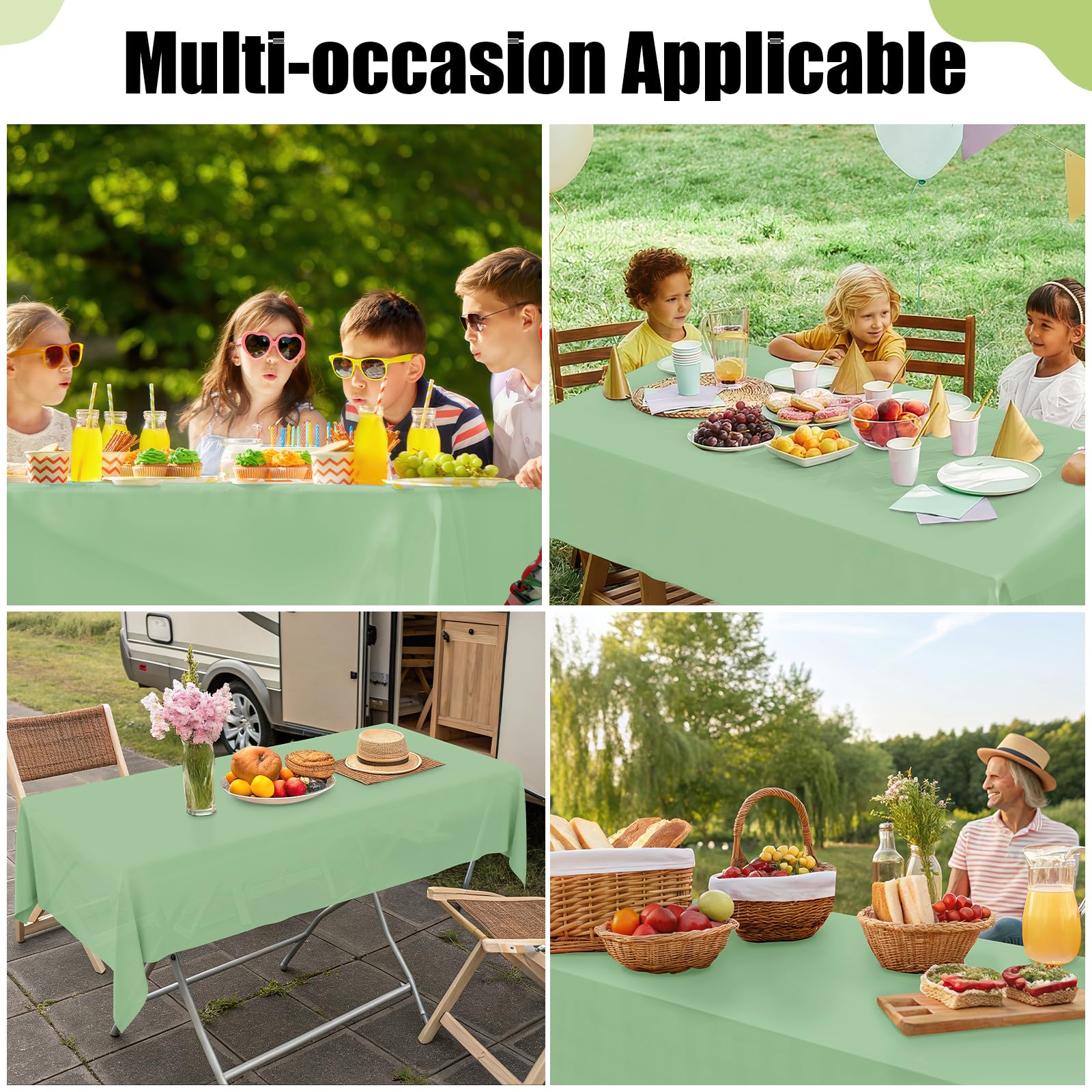 3 pack disposable tablecloth by Smiry