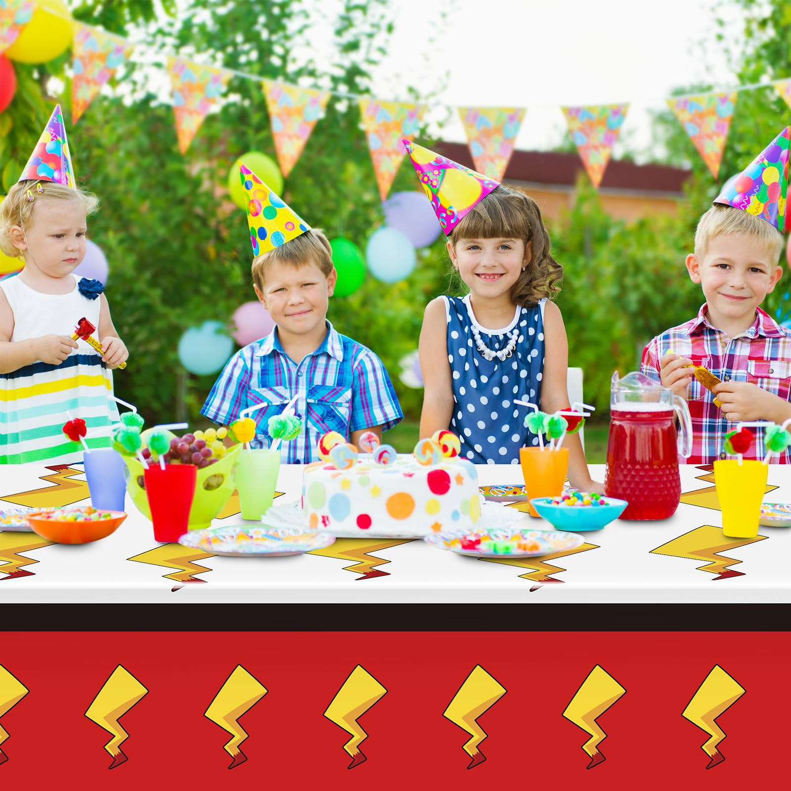 Rectangular tablecloth 54x108 for birthday parties