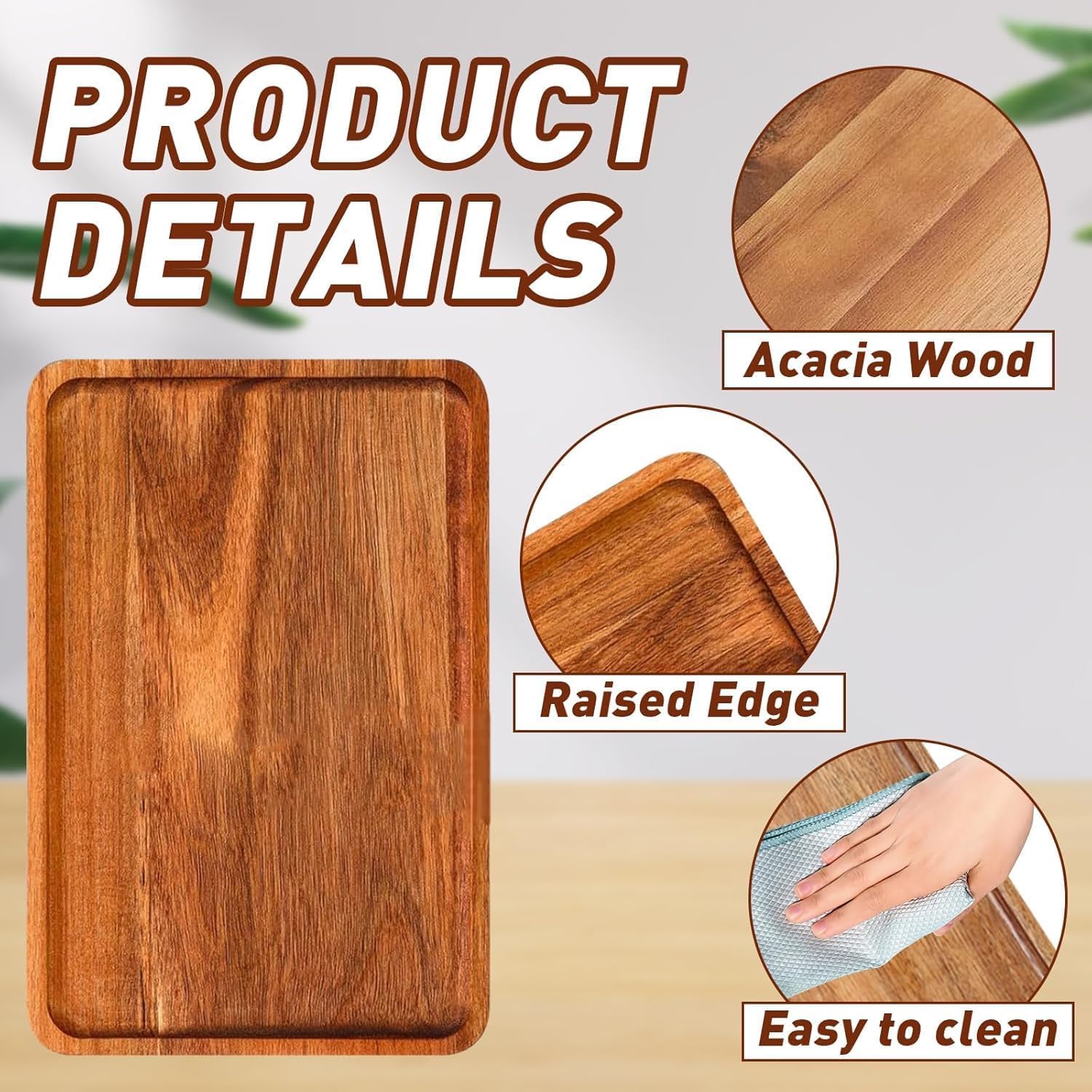 Versatile serving board for appetizers sushi desserts vegetables and snacks