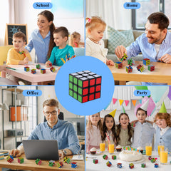 Brain teaser cube set improves spatial awareness and coordination