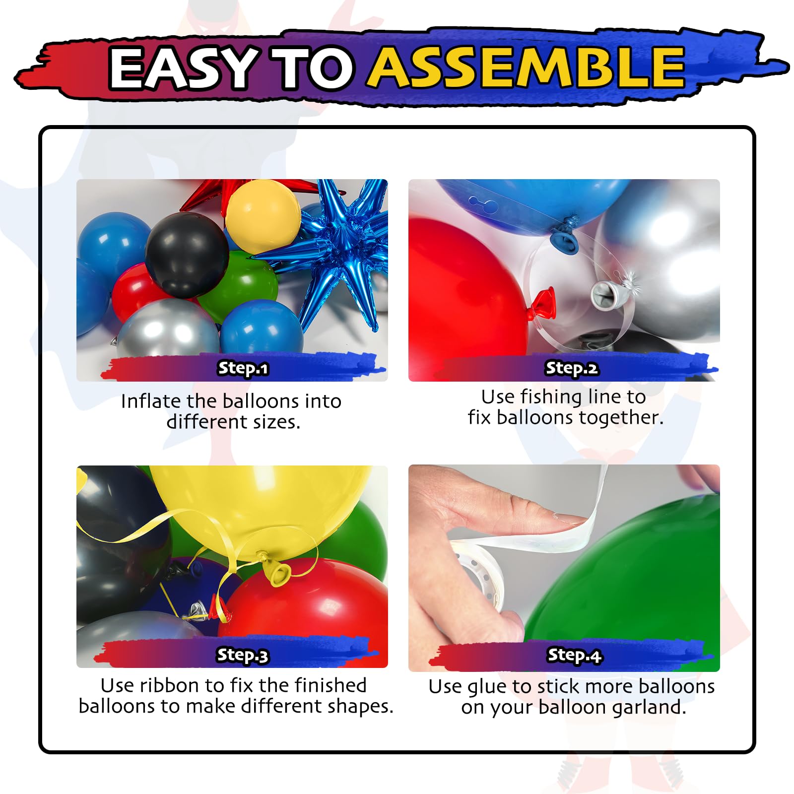 Green 18inch balloons in kit