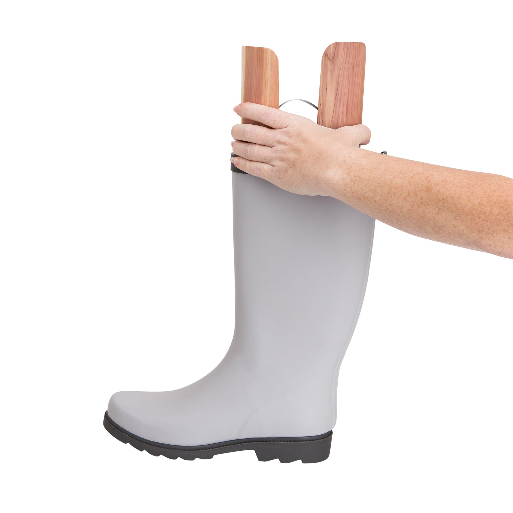 Dial Industries Tall Boot Shaper Inserts red cedar wood 5.5 L x 5 H x 12.5 W image 5