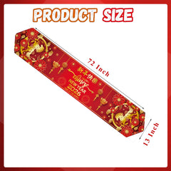 Oxford fabric table runner durable and stain resistant