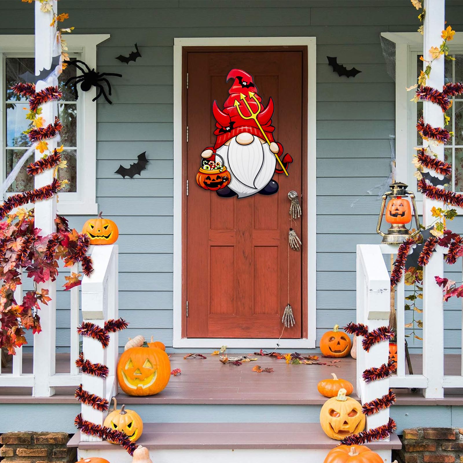 Durable non-toxic lightweight door decor for Halloween