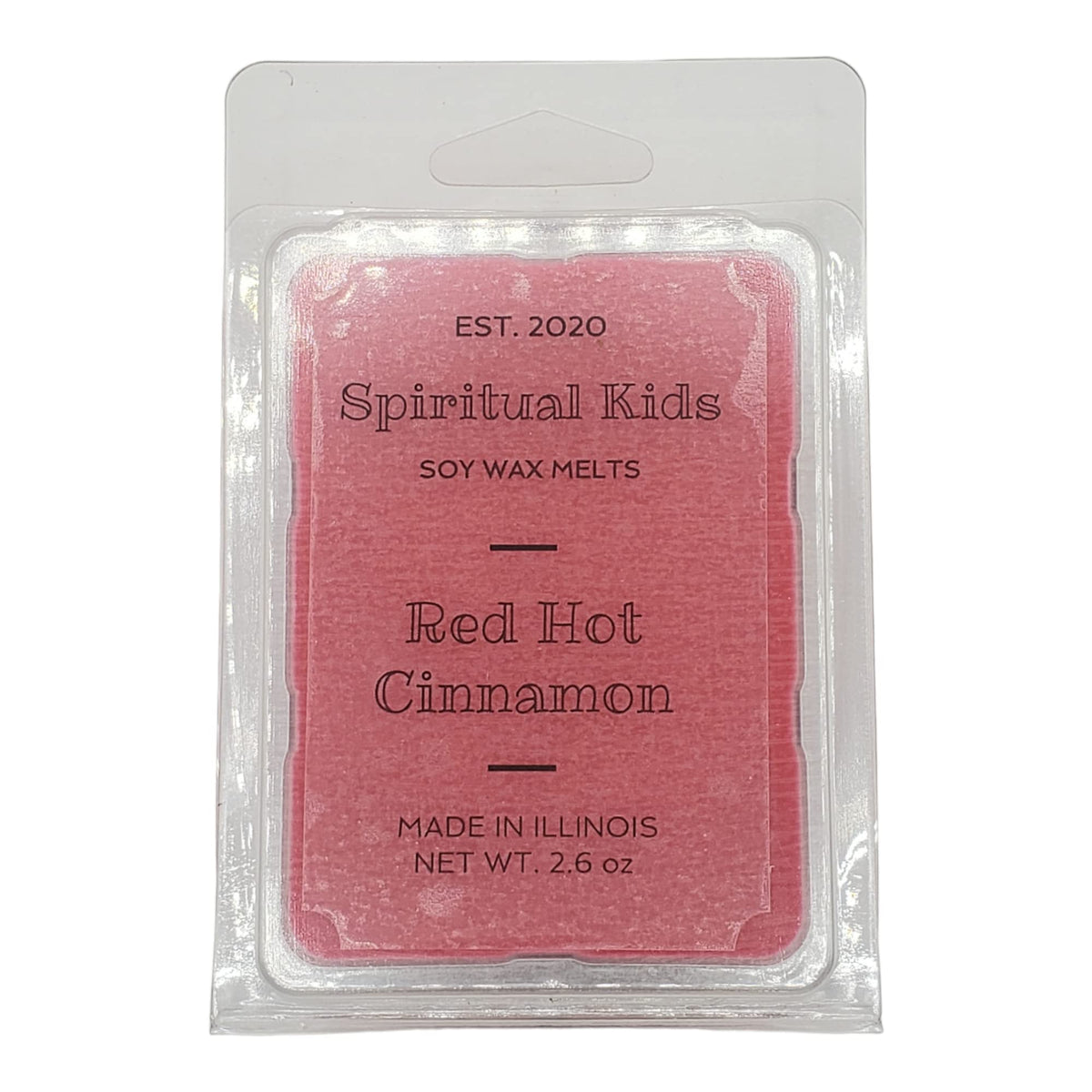 Red Hot Cinnamon wax melts 6 cubes all natural soy wax