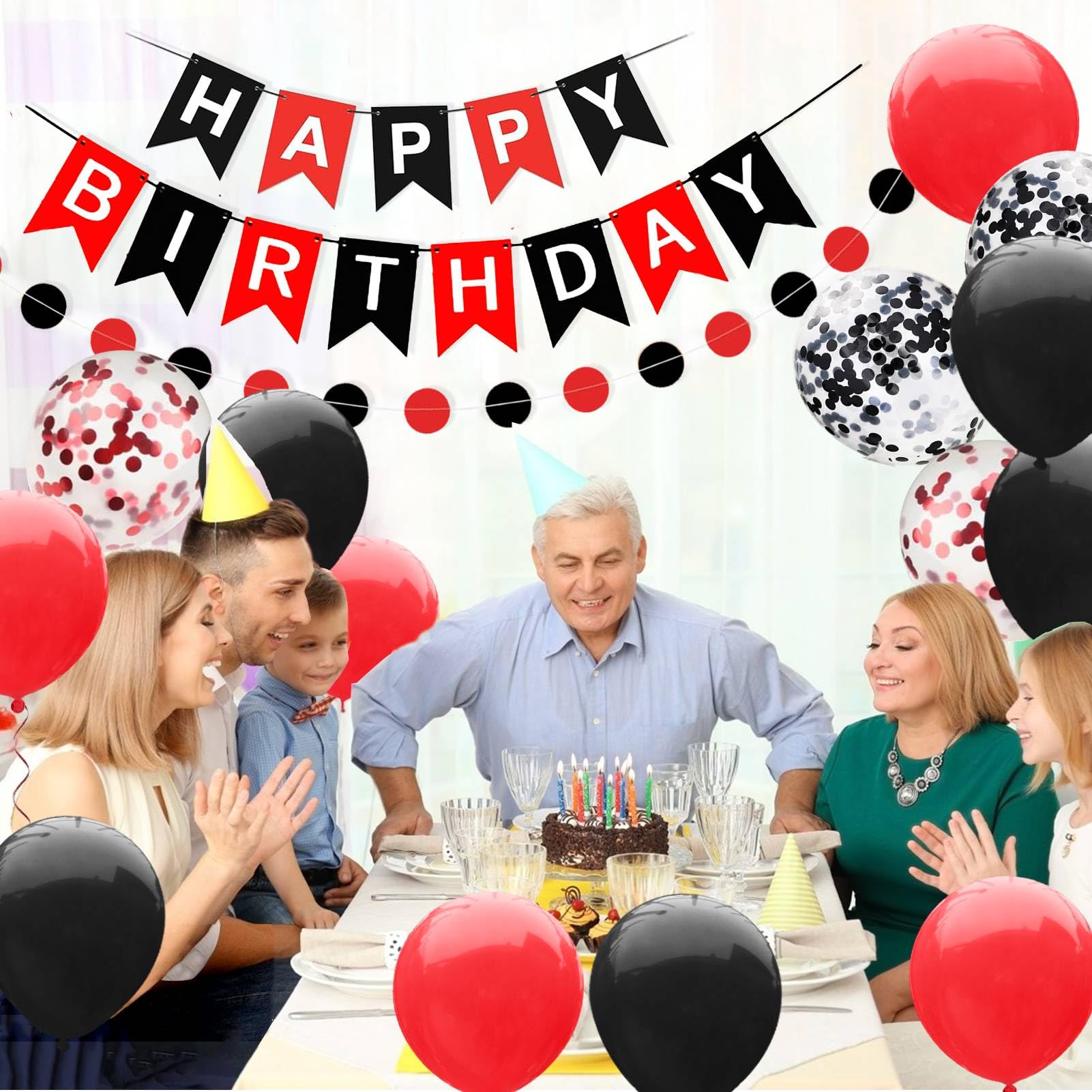 red latex balloons 12 inch