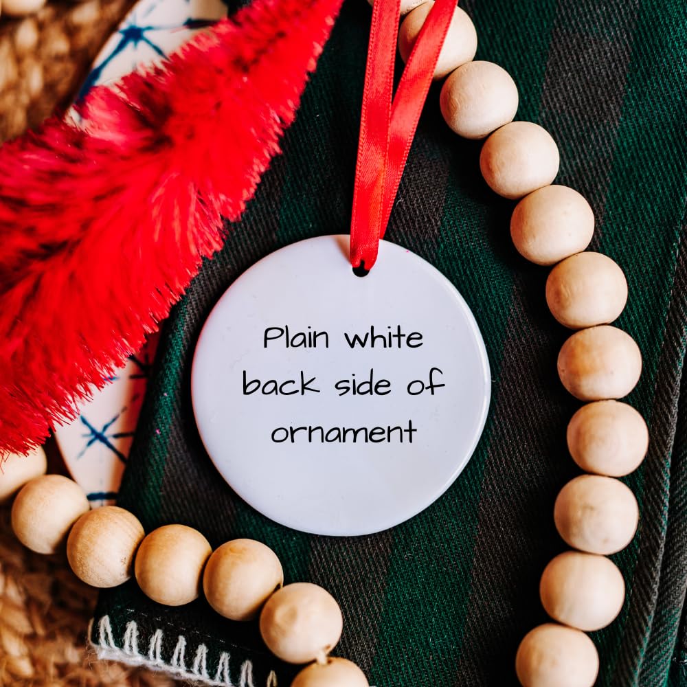 US made woman owned small business ceramic ornament