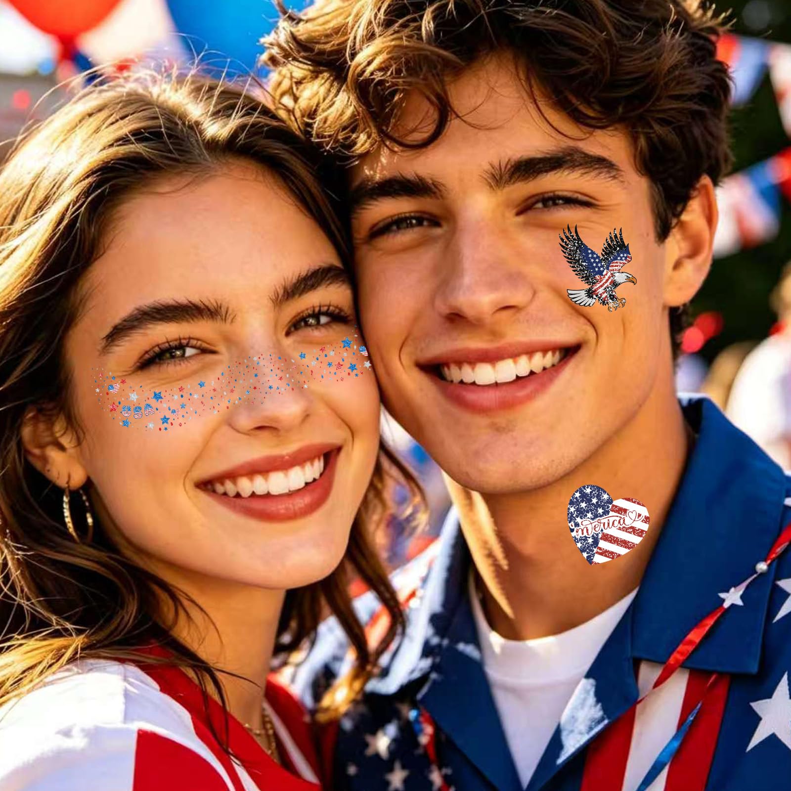 red-white-blue-tattoos for 4th of july