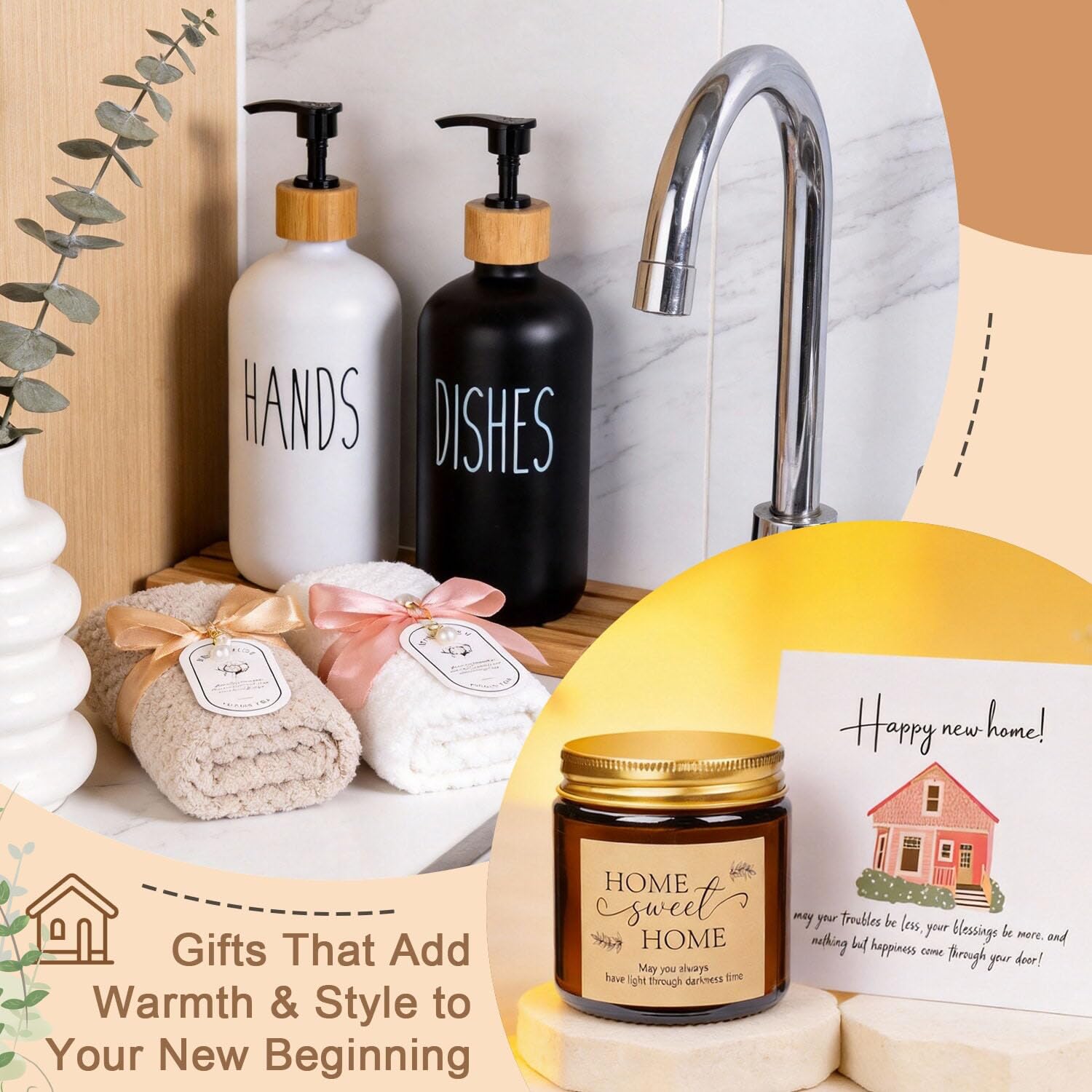 Premium ready to give housewarming gift box for new homeowners