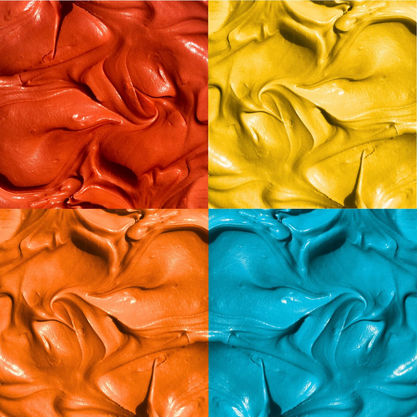 Plant-Based Food Coloring Powder orange dye packet for decorating