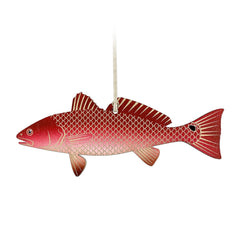Redfish Christmas Ornament made from 1/8 inch birch wood