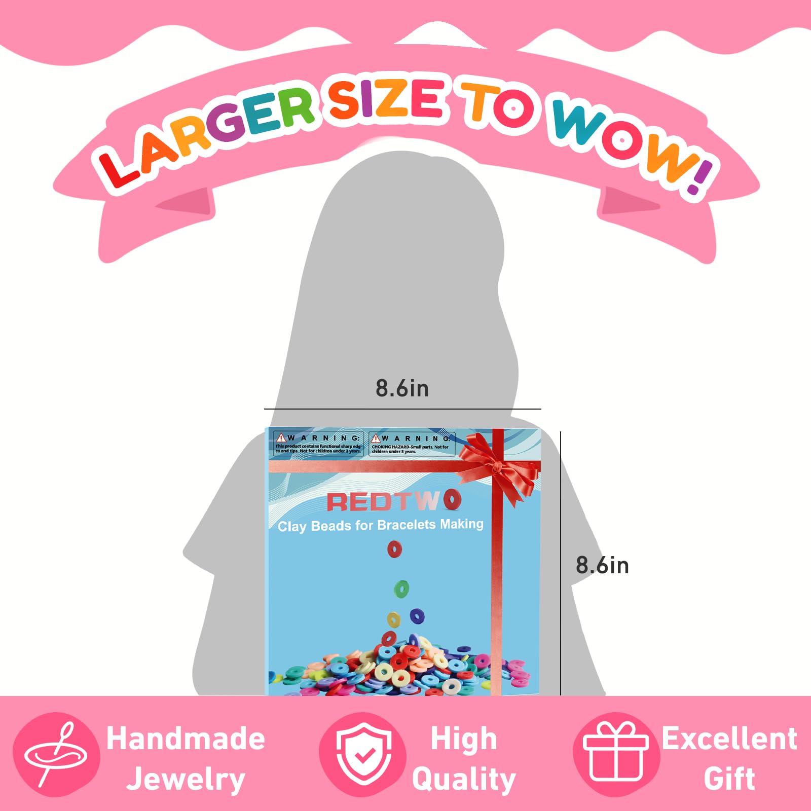 Kids crafting with Redtwo bracelet making kit ages 8-12