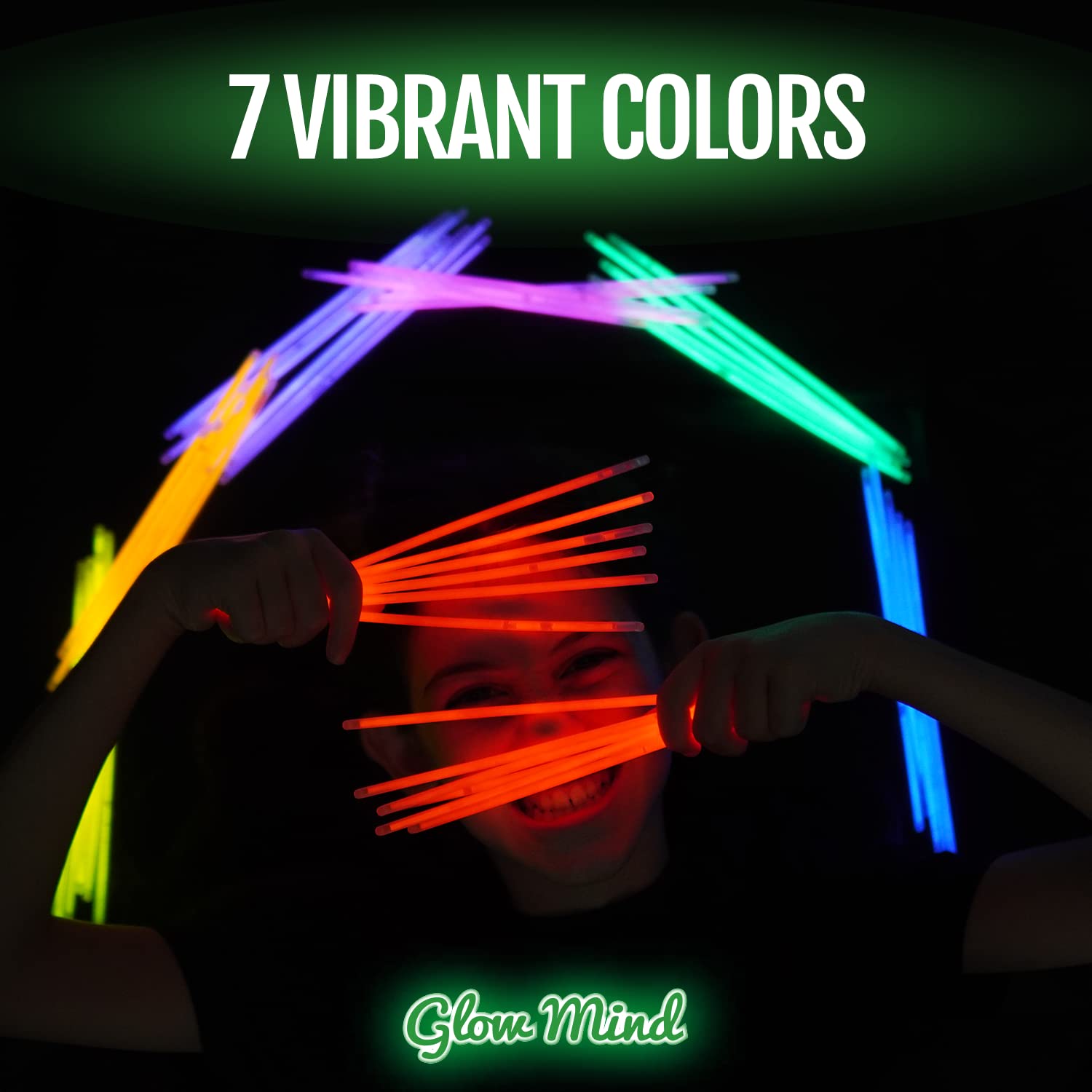 glow sticks with reduced plastic usage packaging