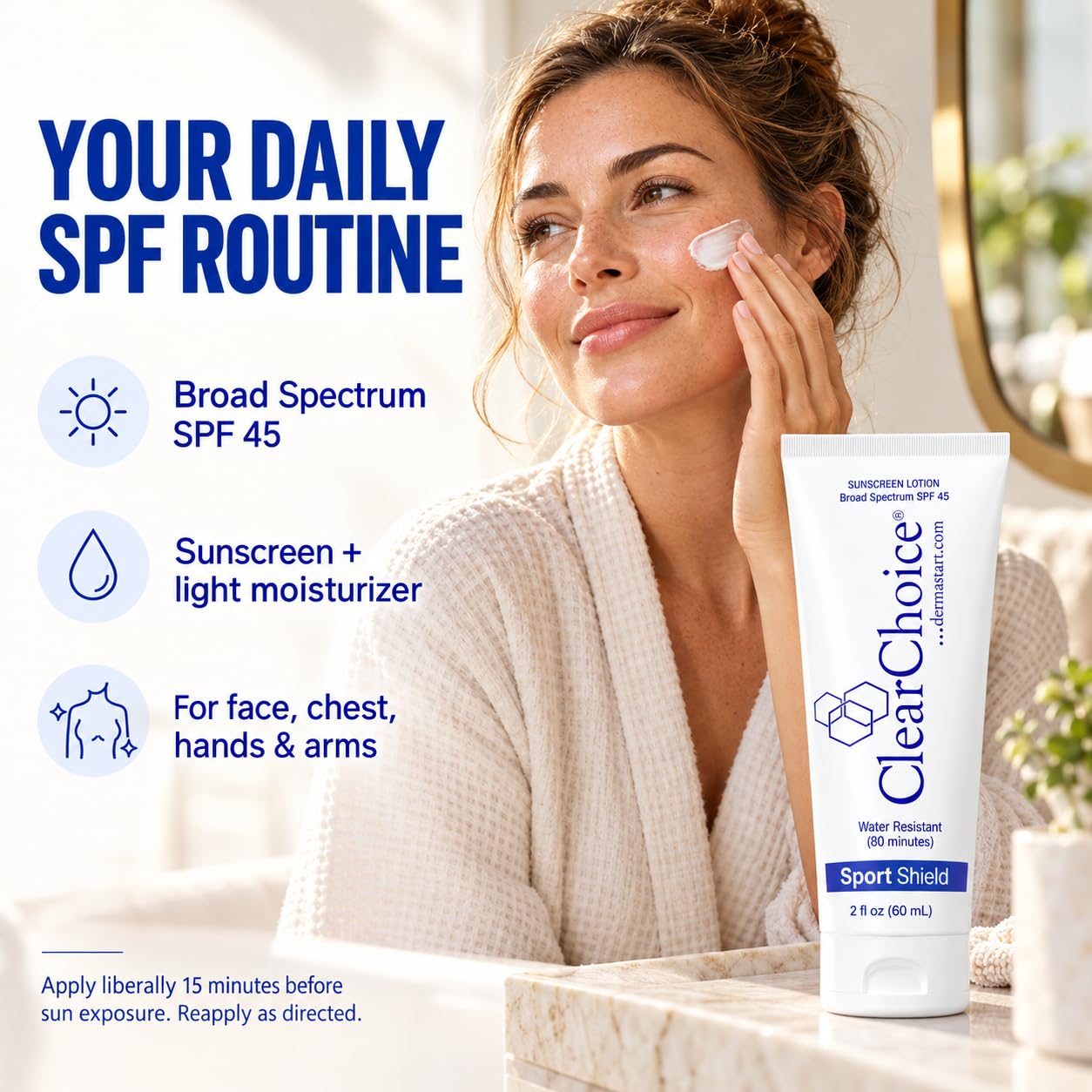 Reef-conscious zinc oxide sunscreen free of oxybenzone and octinoxate