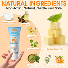 Sensitive skin friendly sunscreen non-nano zinc oxide