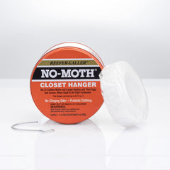 NO MOTH Closet Hanger protects woolens and cashmeres
