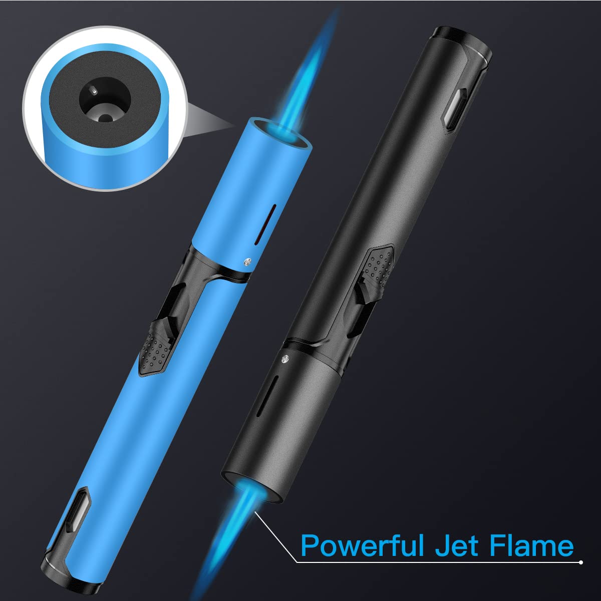 Mini 6 inch jet torch lighter for candles grills