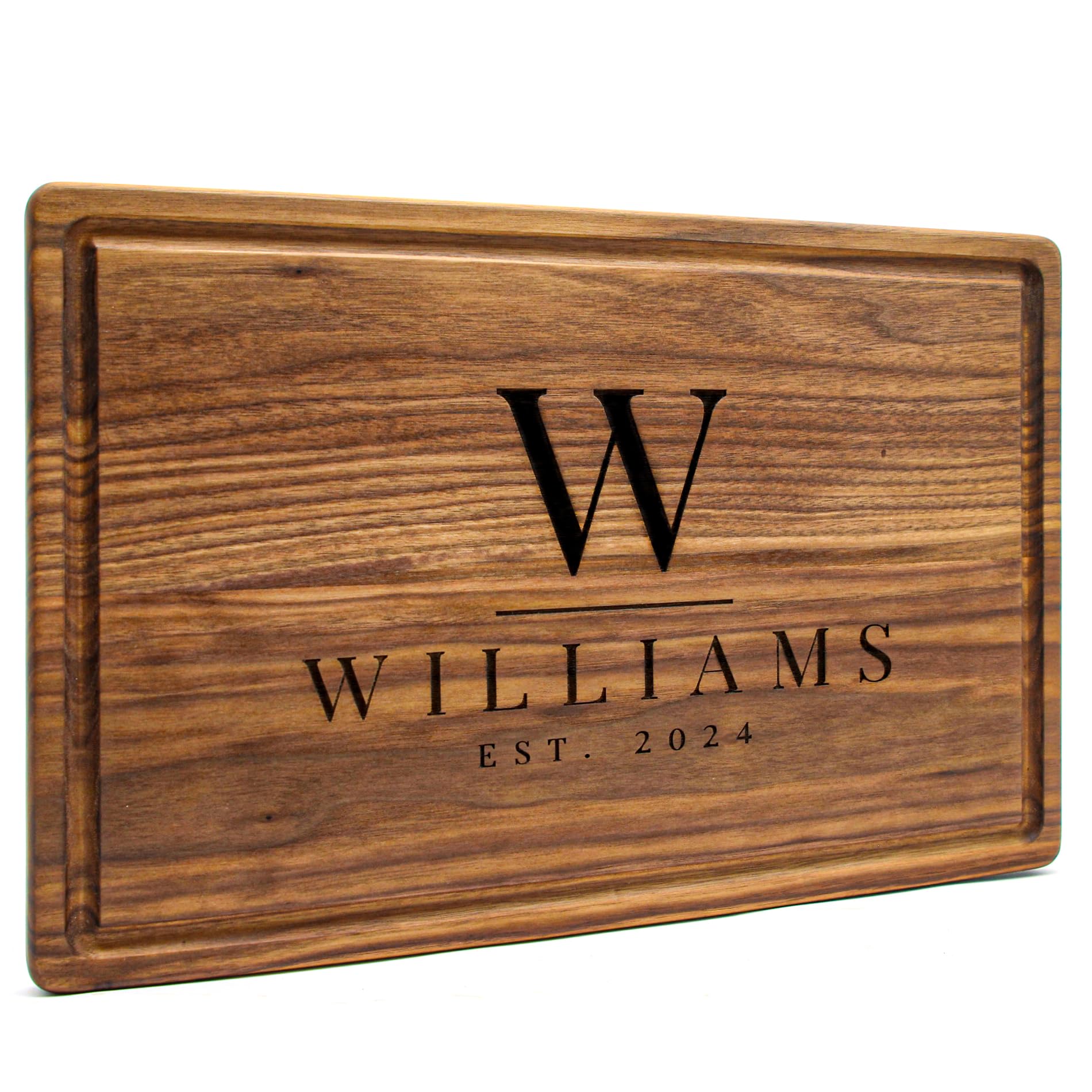 Refine Kitchenware personalized cutting board monogram
