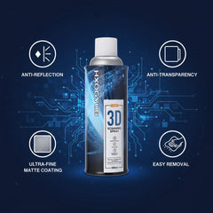 Coating for transparent glass and acrylic items