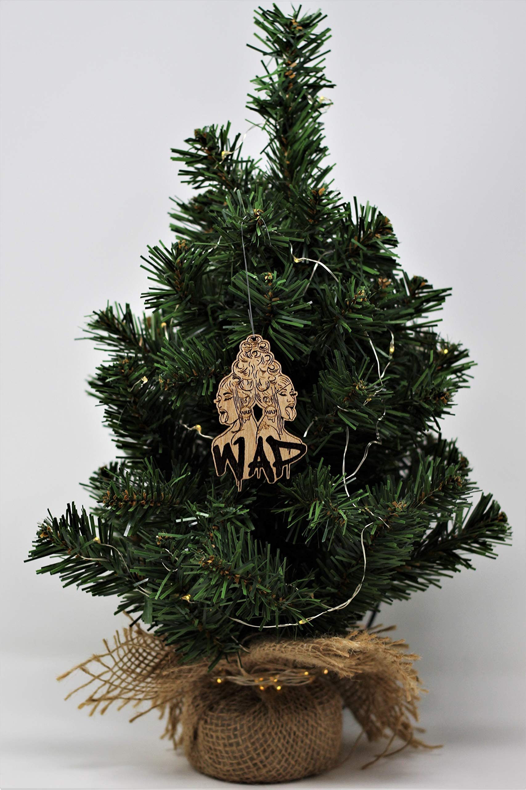 Reforested birch wood ornament material