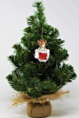 Small-batch crafted USA ornament