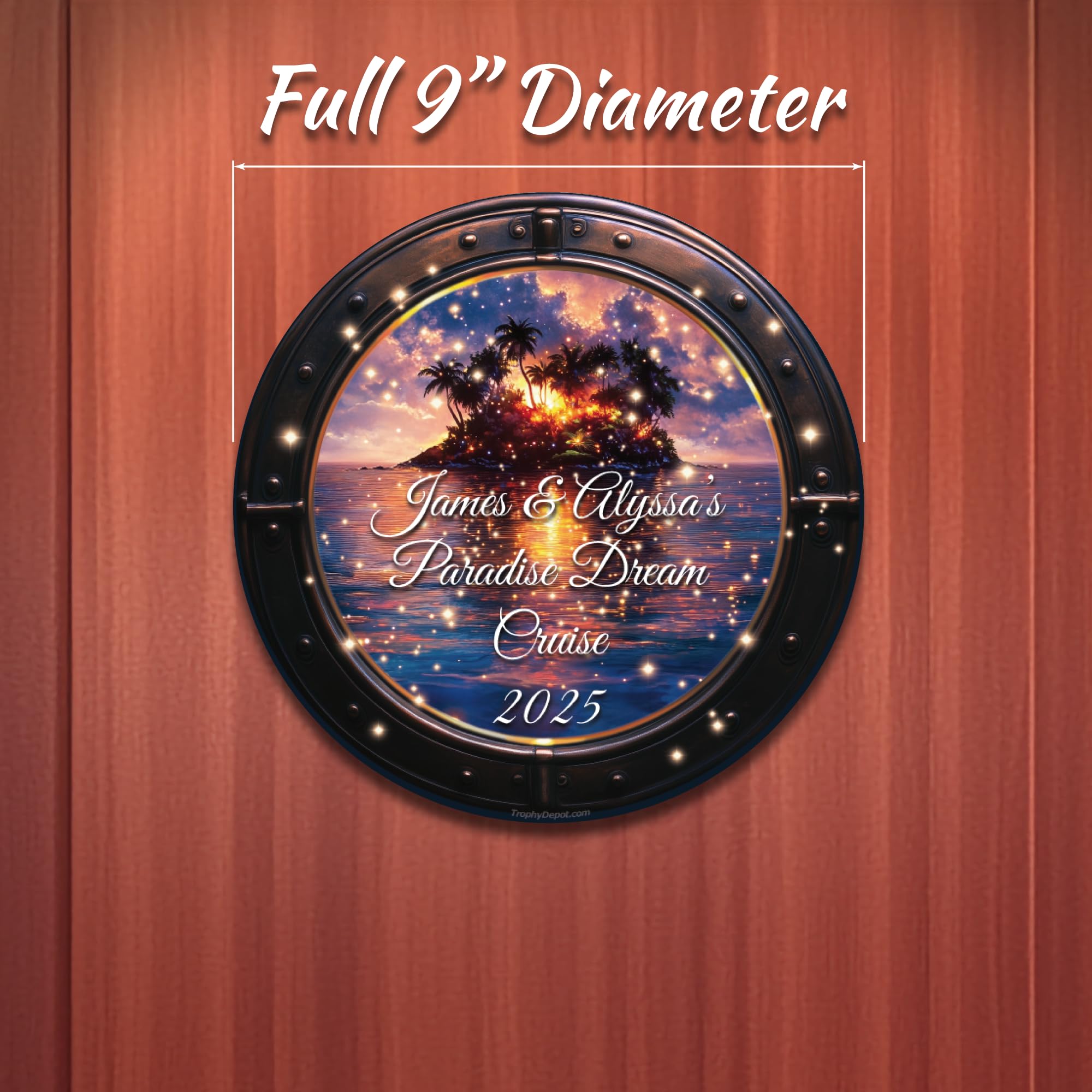 Custom inscriptions for Names Occasions Dates Quotes magnet