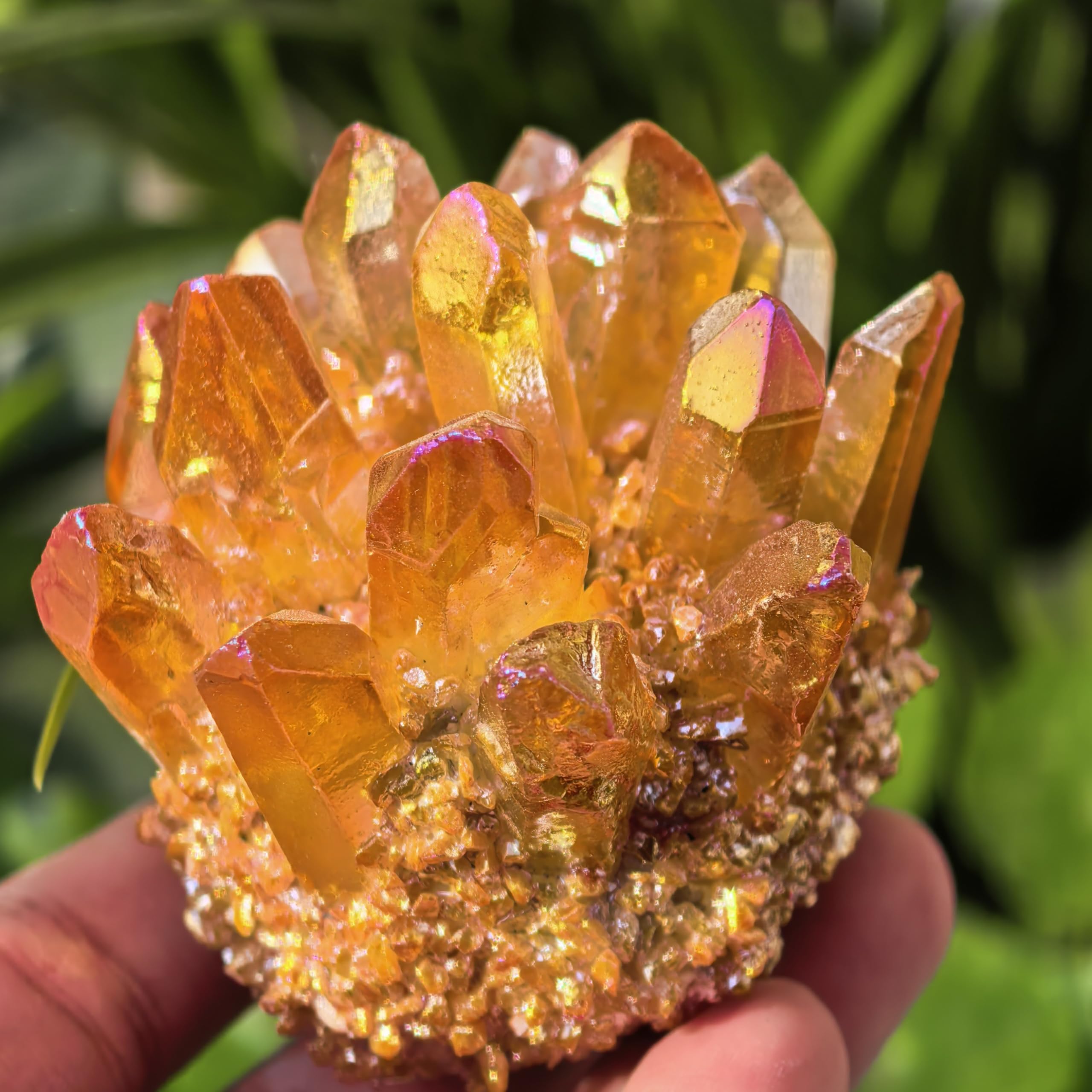 Reiki healing crystal decor for meditation