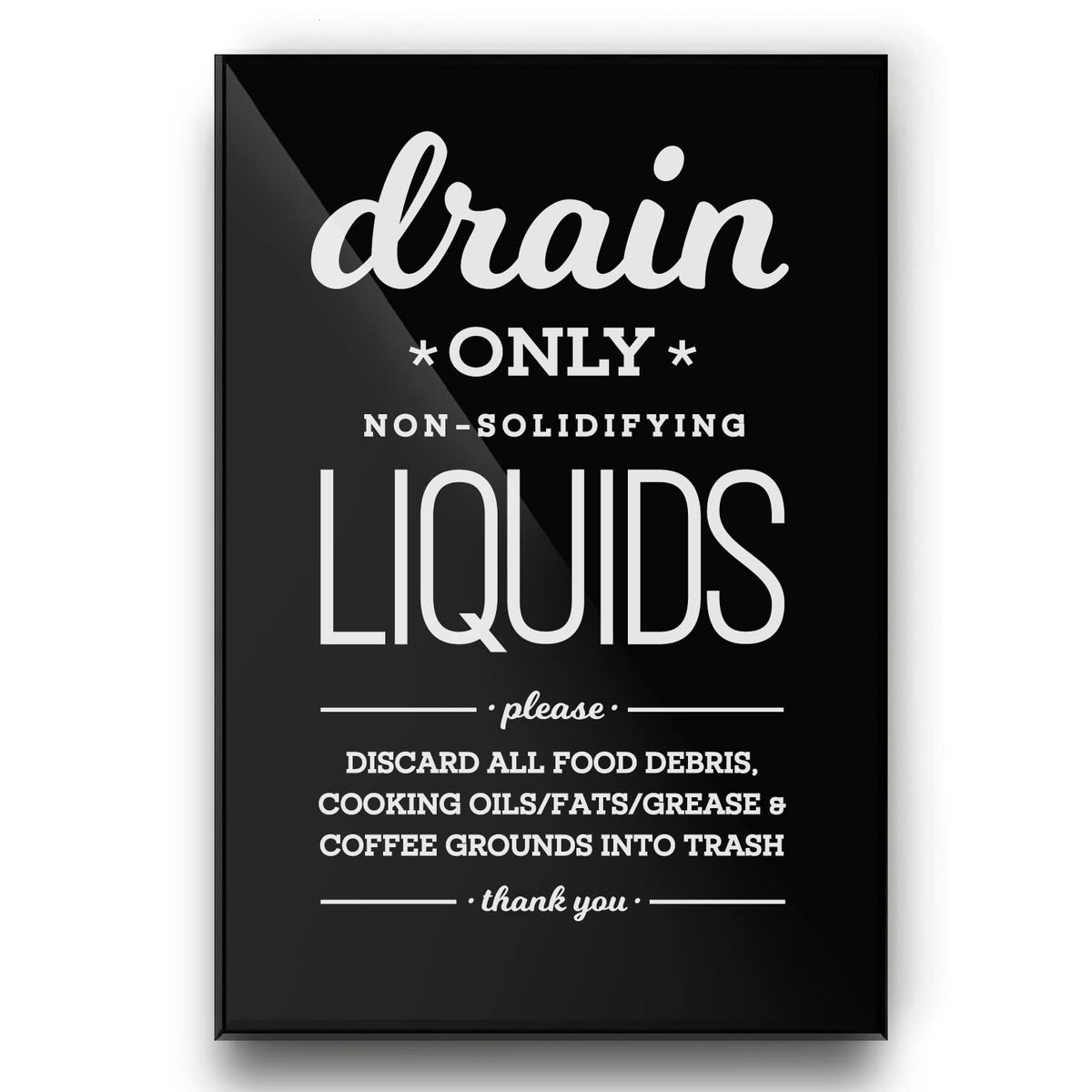 Reilly Originals 4x6 inch sign with adhesive