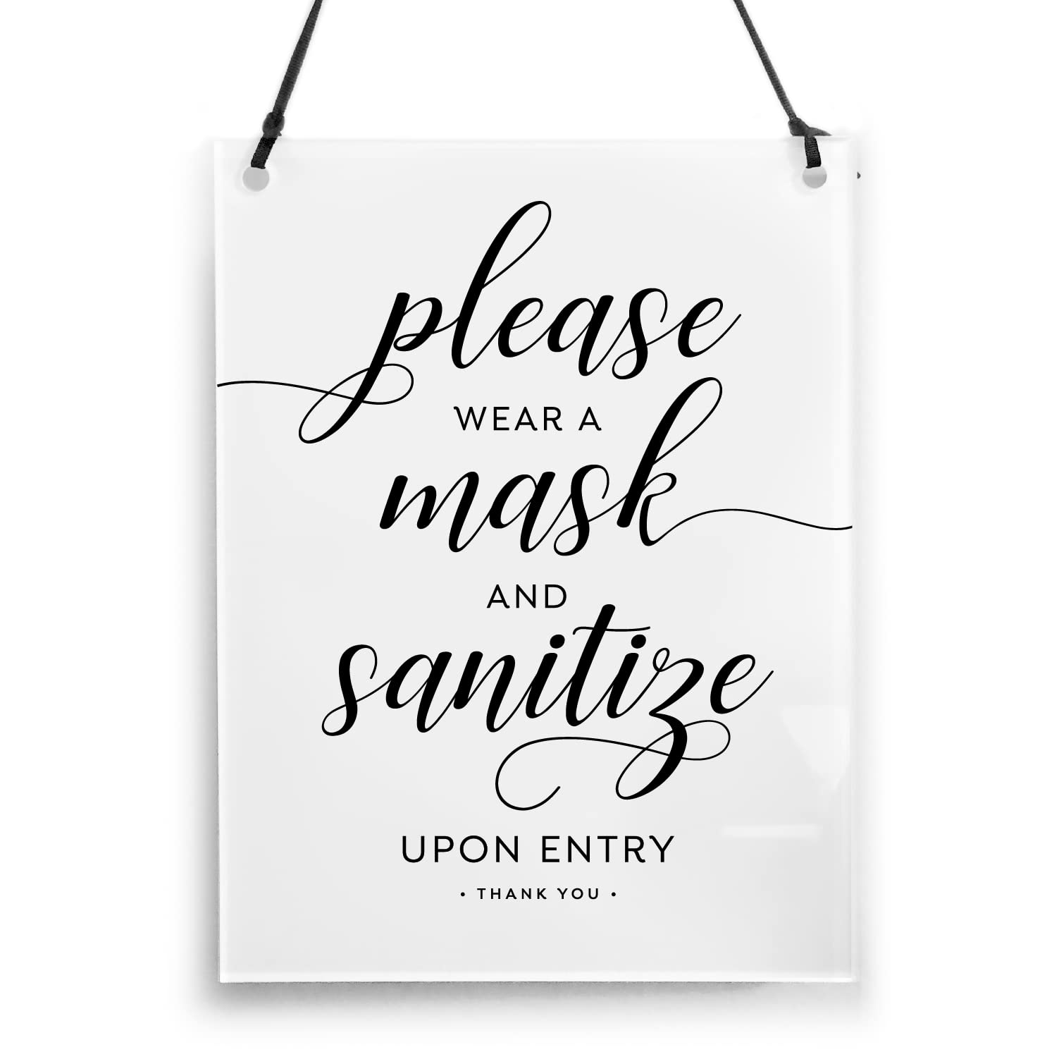 Reilly Originals 6x8 inch sign with rope