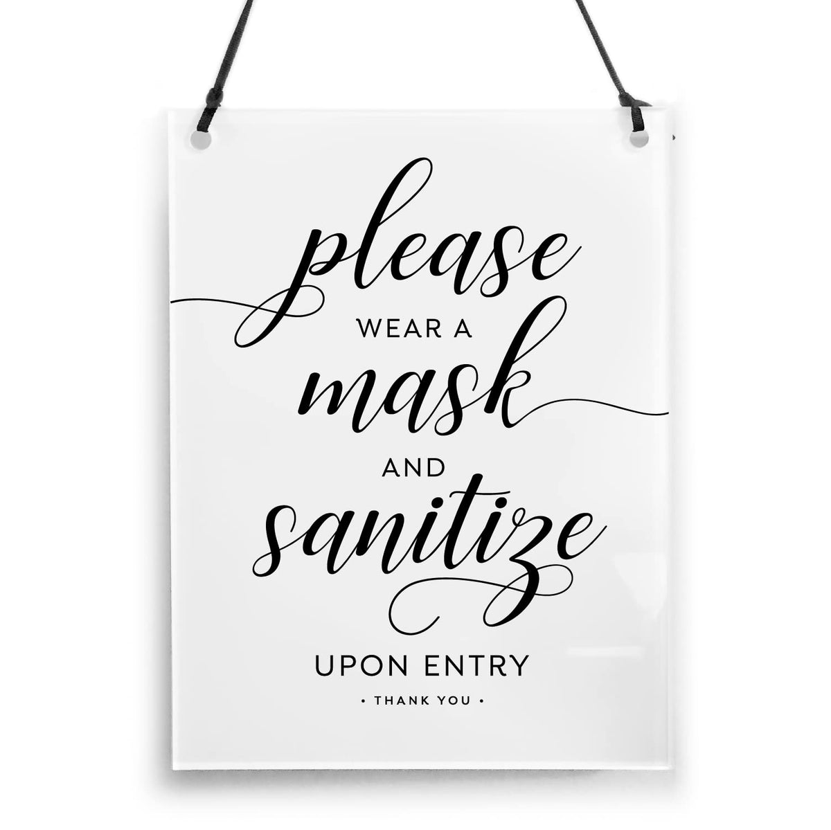 Reilly Originals 6x8 inch sign with rope
