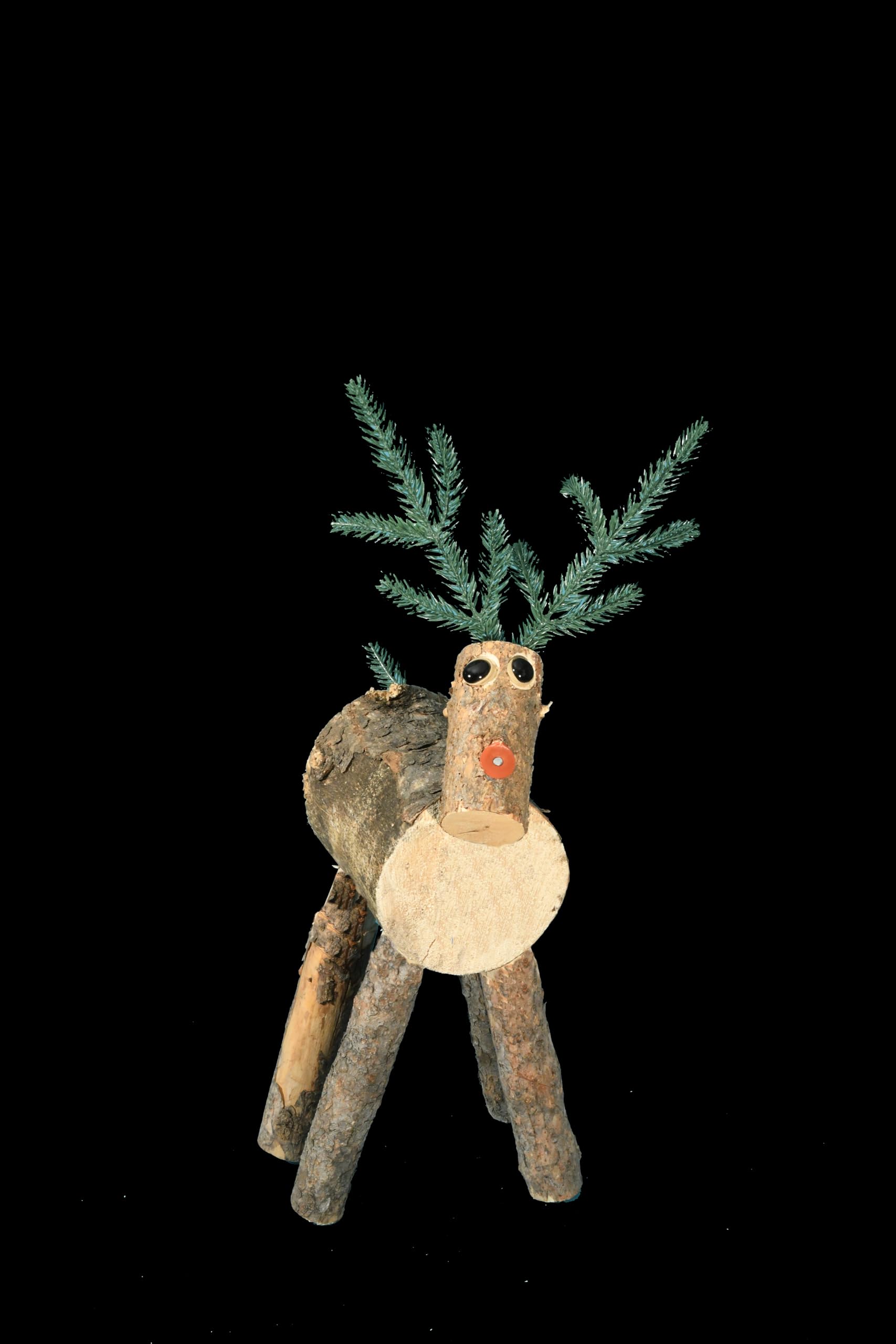 Handmade Colorado reindeer decor ideal for year round display