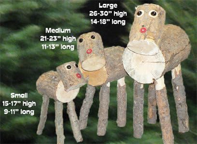 Reindeer Ranch decor with customizable characters for each season