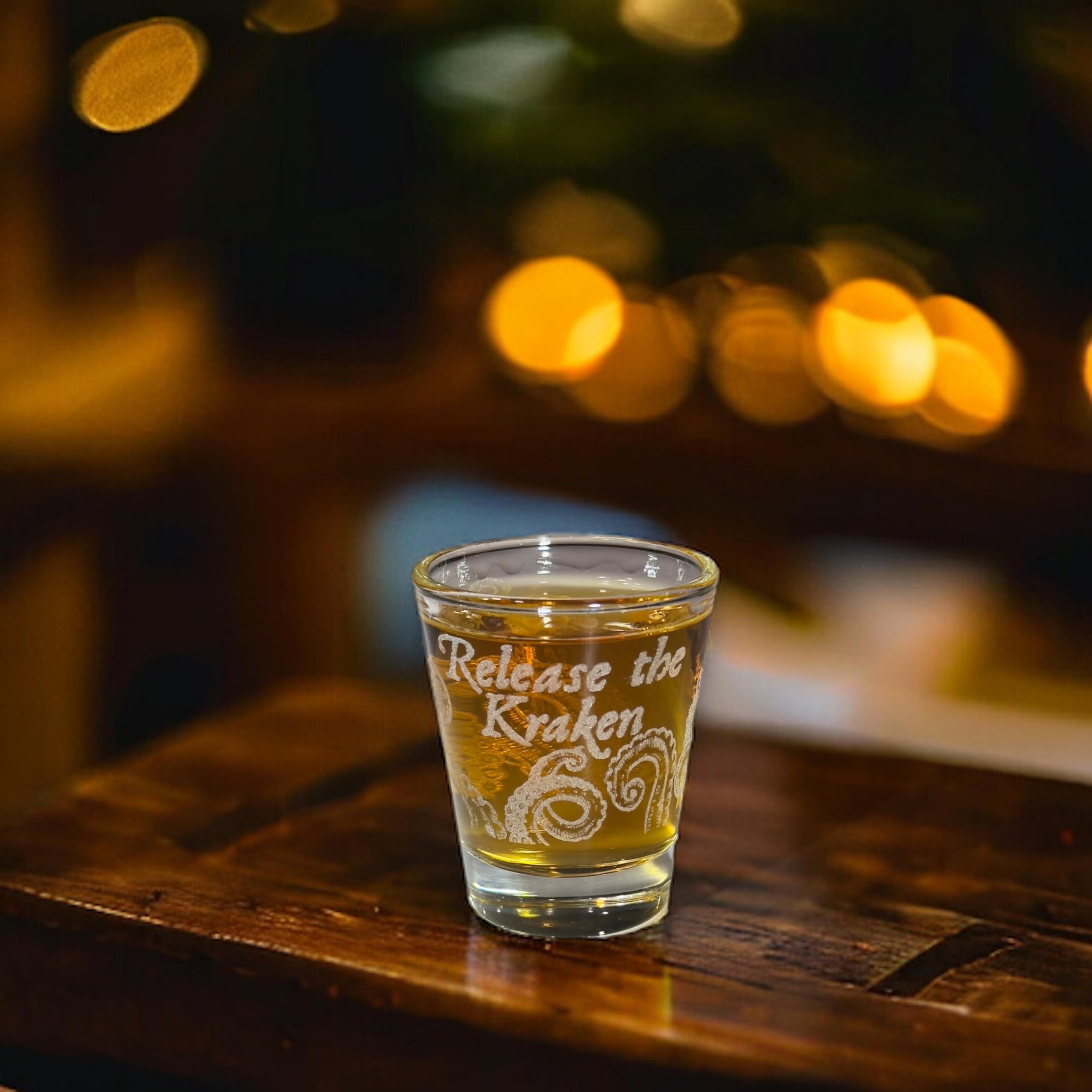 Texas USA engraved shot glass