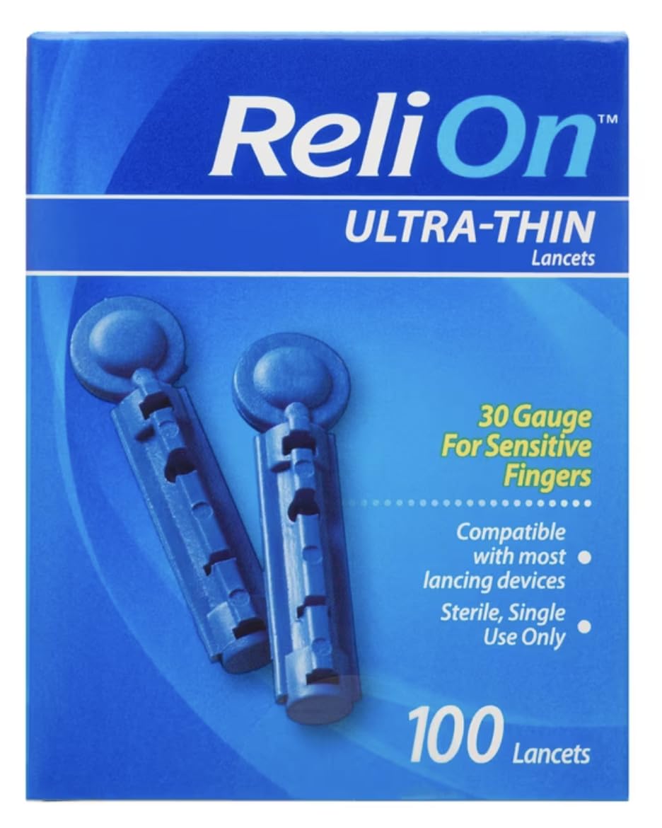 ReliOn 30G Ultra-Thin Lancets 100ct Pack2 product