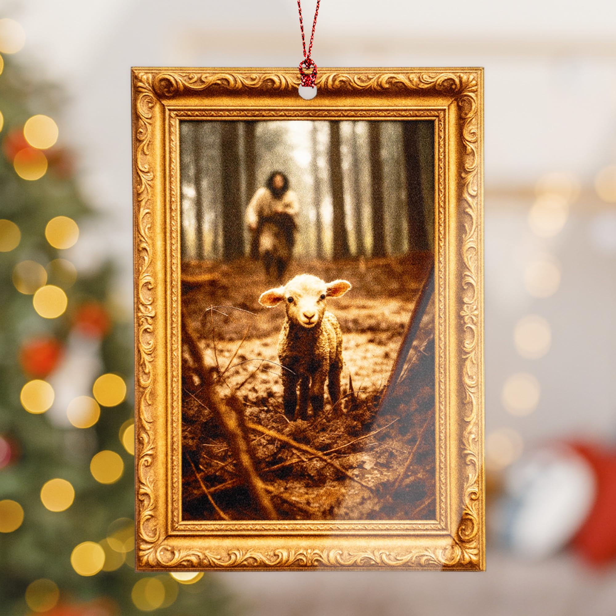 Christian Christmas decor ornament by RUSATEN Nativityxmas 2 packaged