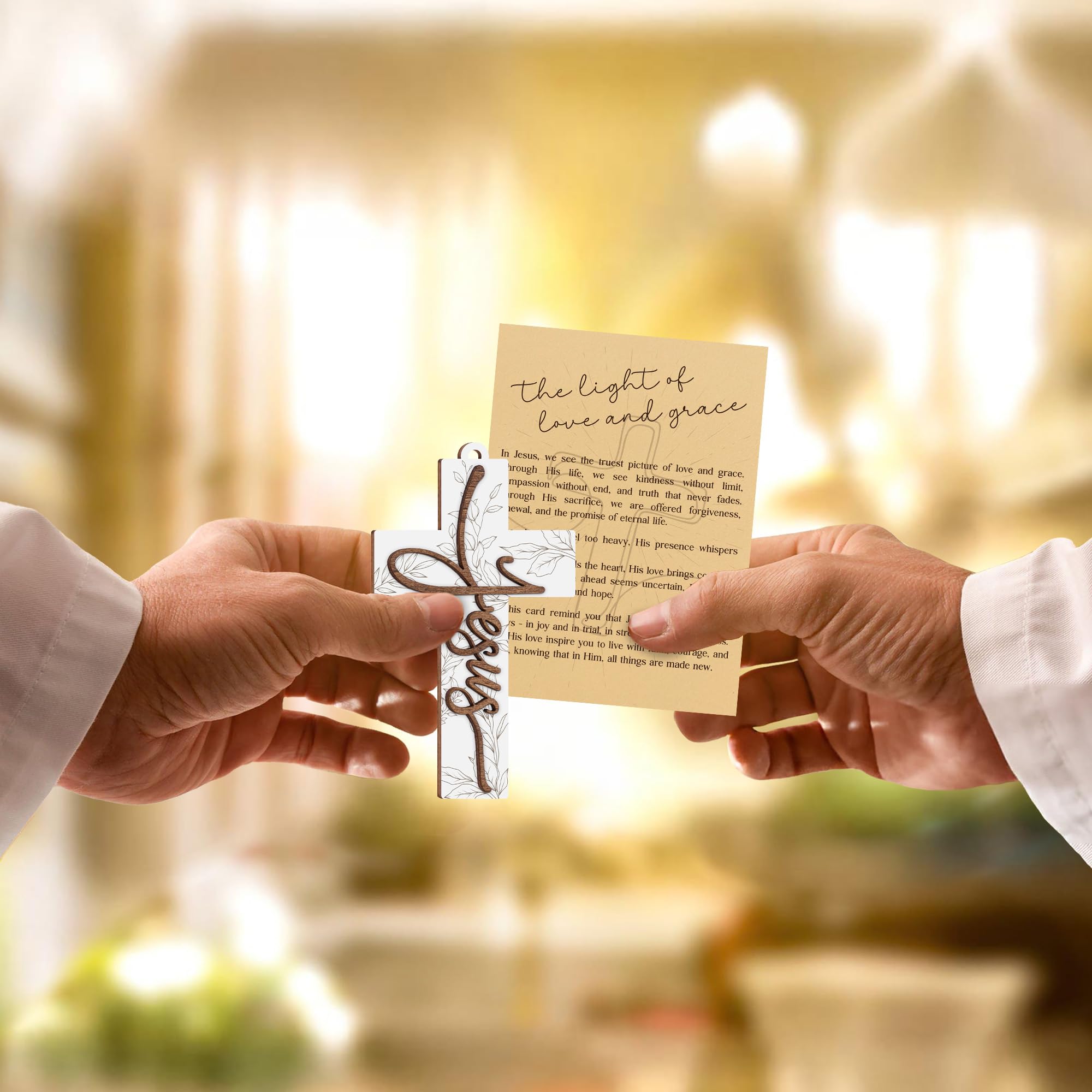 Religious Christmas ornament for tree